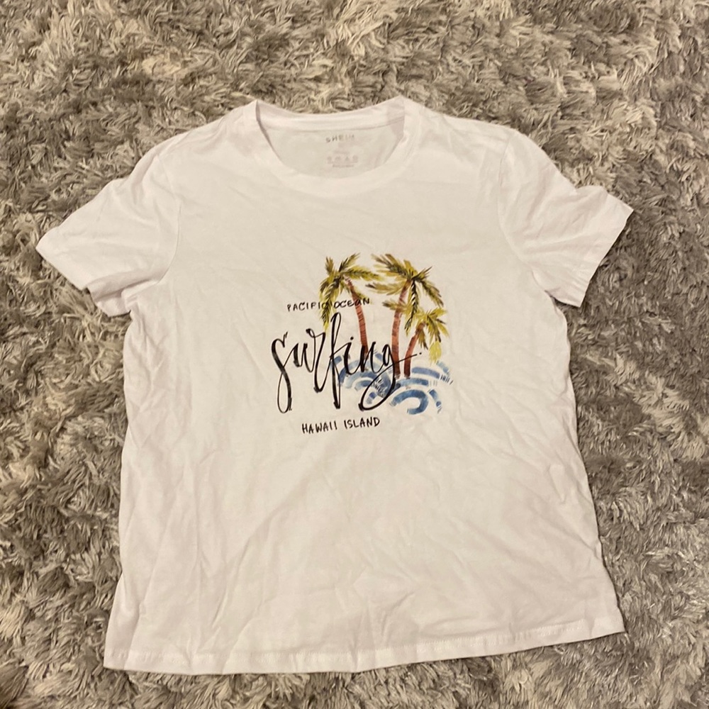 Women’s White Beach Shirt